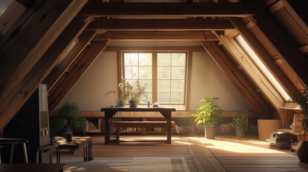 Dřevěný interiér - masivní dřevěné podlahy a obklady